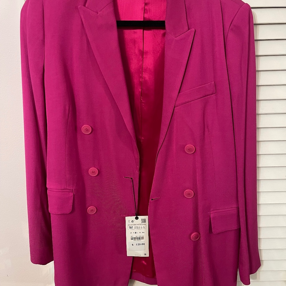 Zara Pink Blazer